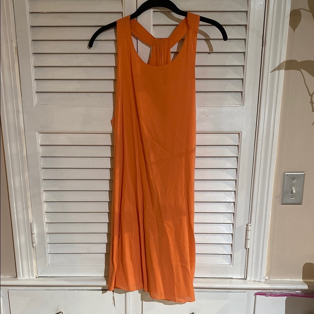 Alice + Olivia Orange Mini Dress